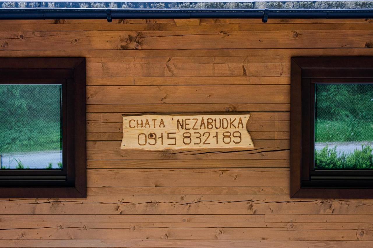 Chata Nezabudka Oscadnica Buitenkant foto